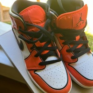 Air Jordan 1s Orange